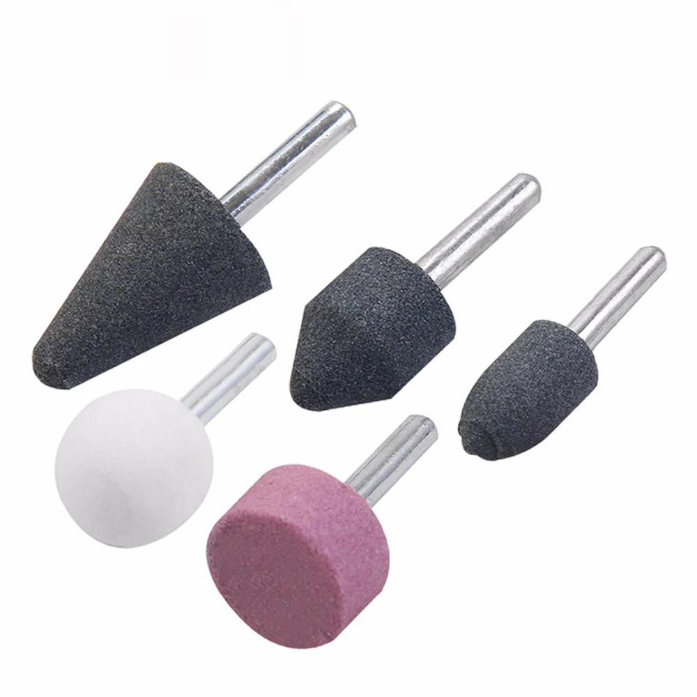 

5pcs/set Grinding Stone Set Rotary Grinding Bits with 1/4 Inch Shank Polishing For Machine/Bearing/Mould Tool Parts
