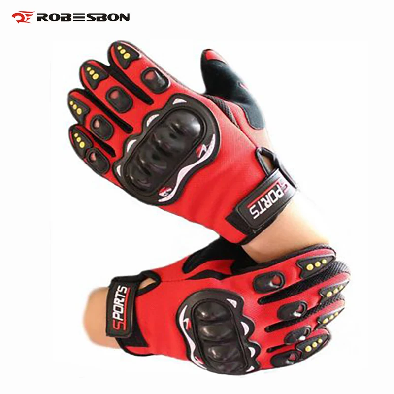 

Touch screen Motorcycle Gloves Non-Slip Hard Knuckle Full Finger Gloves Protective Gear Outdoor Sports Racing Gloves