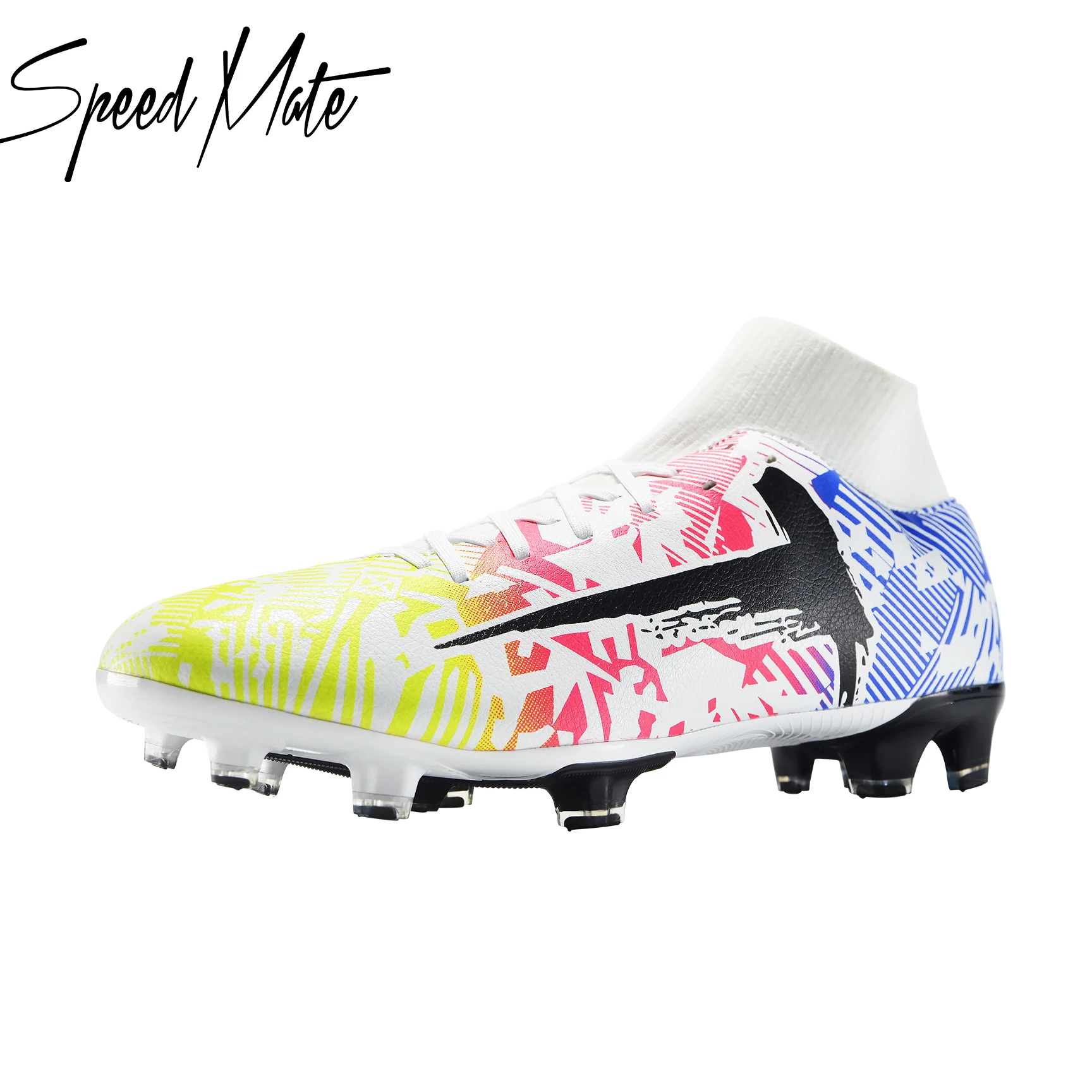 Футбольные ботинки Speedmate Fg академические мягкие дышащие футбольные бутсы для