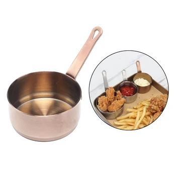 

Portable Sauce Pan Household Milk Coffee Butter Warmer Pot Kitchen Cooking Tools Mini Soup Pot Stainless Steel