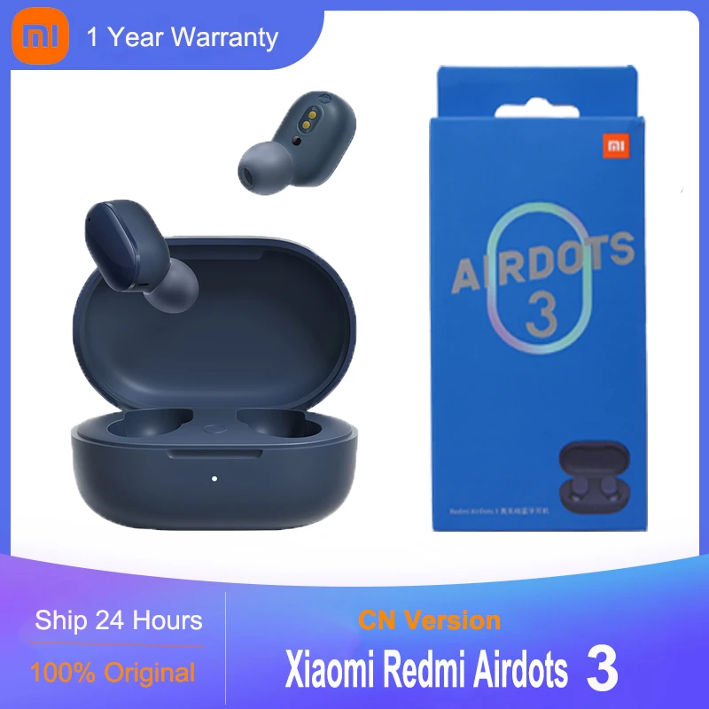 TWS-стереонаушники Xiaomi Redmi AirDots 3 с поддержкой Bluetooth 5 2 | Электроника