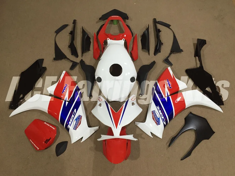 

4 Gifts New ABS Injection Mold Full Fairings kit Fit For HONDA CBR1000RR 2012 2013 2014 2015 2016 12 13 14 15 16 Red white