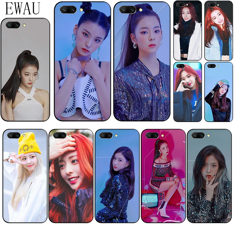EWAU ITZY K Silicone phone case for Huawei Honor 6A 7A Pro 7C 7X 8X 8C 8 9 Note 10 Lite view 20 9X 8A 20S | Мобильные телефоны и