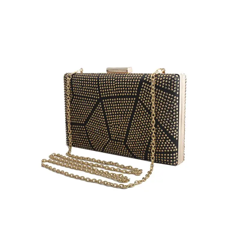Stylish Women Evening Handbag Party Bridal Clutch Bag Prom Wedding Wallet Purse