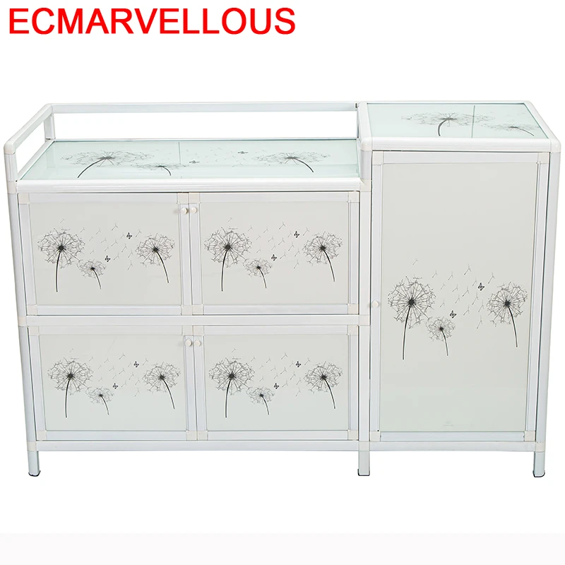 

Mobiliario Cubertero Para Cajones China Side Tables Aluminum Alloy Meuble Buffet Cupboard Cabinet Kitchen Furniture Sideboard
