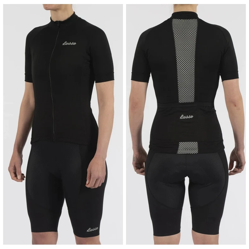 sets LUSSO Летняя женская велосипедная одежда, одежда для гонок, одежда для велоспорта, Ropa Ciclismo, комплект для девочек, велосипедная майка, комплект для езды на горном велосипеде - Цвет: sets