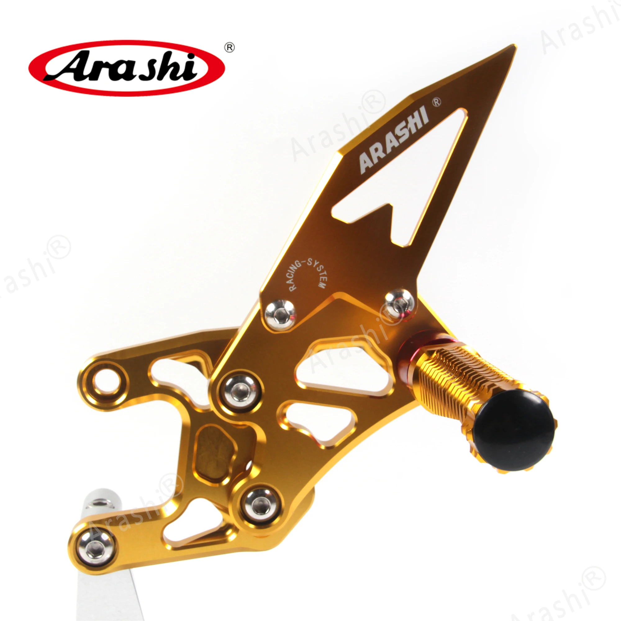 Arashi 1 Набор регулируемая подножка для HONDA CBR1000RR Non-ABS 2012- мотоциклист подножки Rearset CBR 1000 RR CBR1000