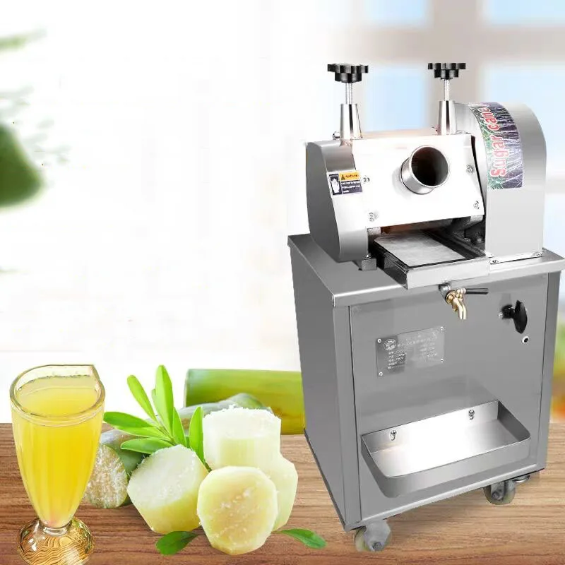 

Free shipping electric Sugar cane machine commercial sugar cane juicer machine stainless steel desktop