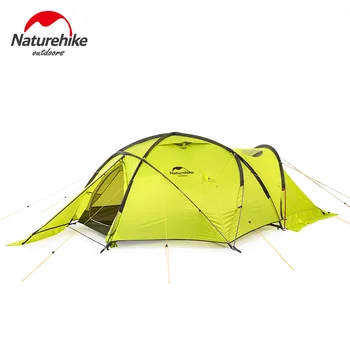 

Naturehike Lgloo Camping Tent 70D Nylon Double Resident Alpine Tent Ultralight Low Temperature Resistant Fabric Climbing Tent NH