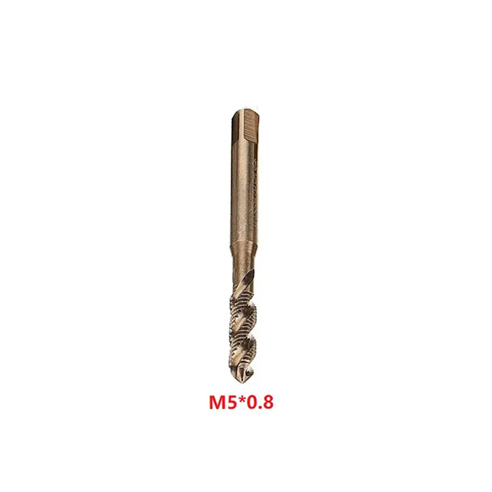 electric plane tool M3-M10 HSS- Co Cobalt M35 Machine Sprial Flutes Taps Metric Screw Tap Right Hand Square Shank Thread Plug Tap Drill spokeshave plane