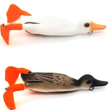 

1PCS Fishing Bait Floating Double Propeller flippers Soft Lure Jig Bait 95mm/12g Silicone Artificial Bait Wobblers Soft Minnow
