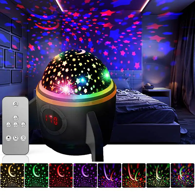 Tanie Star Starry Sky projektor led na noc światło księżyca prezent dla dzieci bateria USB sypialnia Christmas Party prezent dla dzieci