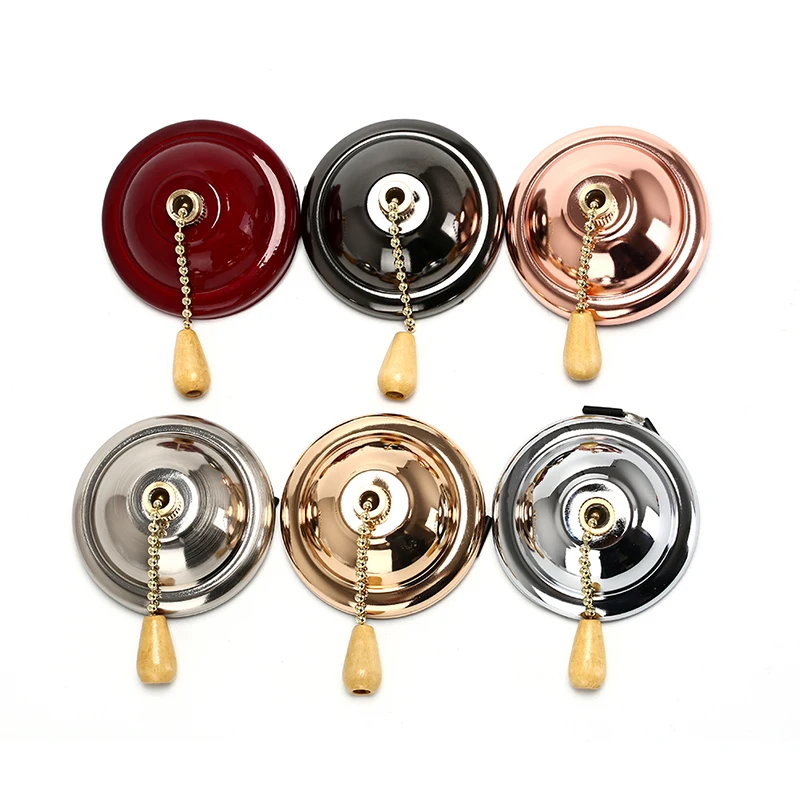 1PC Universal Ceiling Pendant Fan Wall Light Pull Chain Switch Socket Lamp Holder Wholesale Price Voltage 3A 220-250V AC | Строительство