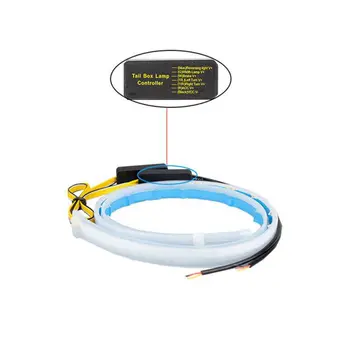 

Auto DRL LED Daytime Running Light White Turn Signal Guide Strip For Headlight Assembly 2020