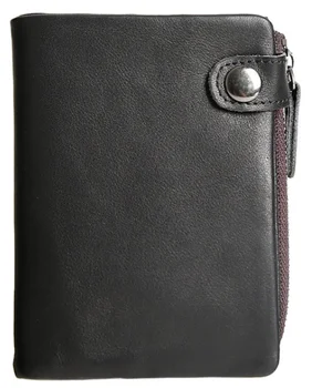 

Vintage Men Short Genuine Leathe Wallet Teenager Students Wearproof Practical Card Holder Wallets Casual Cowhide Purse DF249