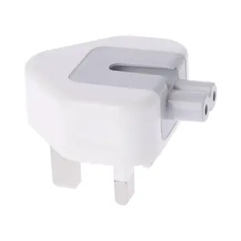 

New White UK AC Plug Power Charger Adapter For Apple iBook/MacBook ipad iPhone
