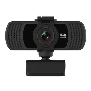 

Wide-angle HD Lens Webcams CMOS/GC4653 Webcam 2K Autofocus USB HD Web Camera with Microphone for Mac Laptop Video Live