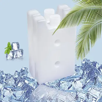 

2Pcs Reusable Practical Stay Fresh Travel Fruit Lunch Bag Ice Box Blocks Picnic Portable Cooler Box Freezer Camping Food Storage