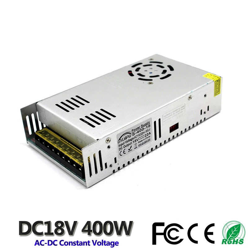 AC110V-220V до 18 в переключатель питания Драйвер адаптер светодиодные ленты светильник 50/60 Гц