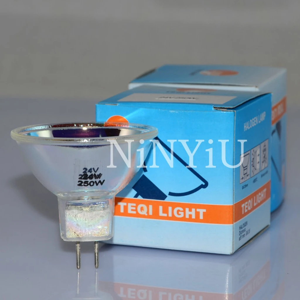 TEQI ELC 24V250W 64653 13163 галогеновая лампа для эндоскопа холодсветильник микроскопа |