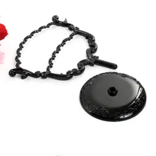 Творческий веерообразные 28-отверстие Цепочки и ожерелья Серьги Держатель Роскошные ювелирные изделия Дисплей Стенд браслет кольцо серьги стеллаж для хранения