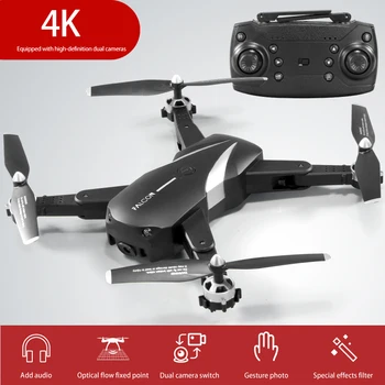 

JL901 Drone with WIFI FPV Wide Angle HD 4K Camera Hight Hold Optical Flow Positioning Foldable RC Quadcopter Dron Boy Toys Gifts