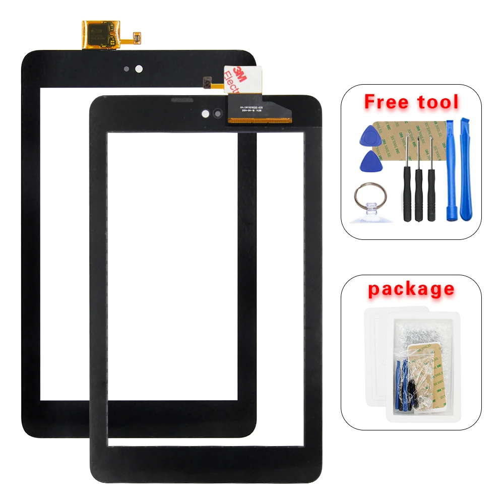 1PCS Replacement Touch Screen Digitizer Glass For Dell Venue 7 3730 T01C