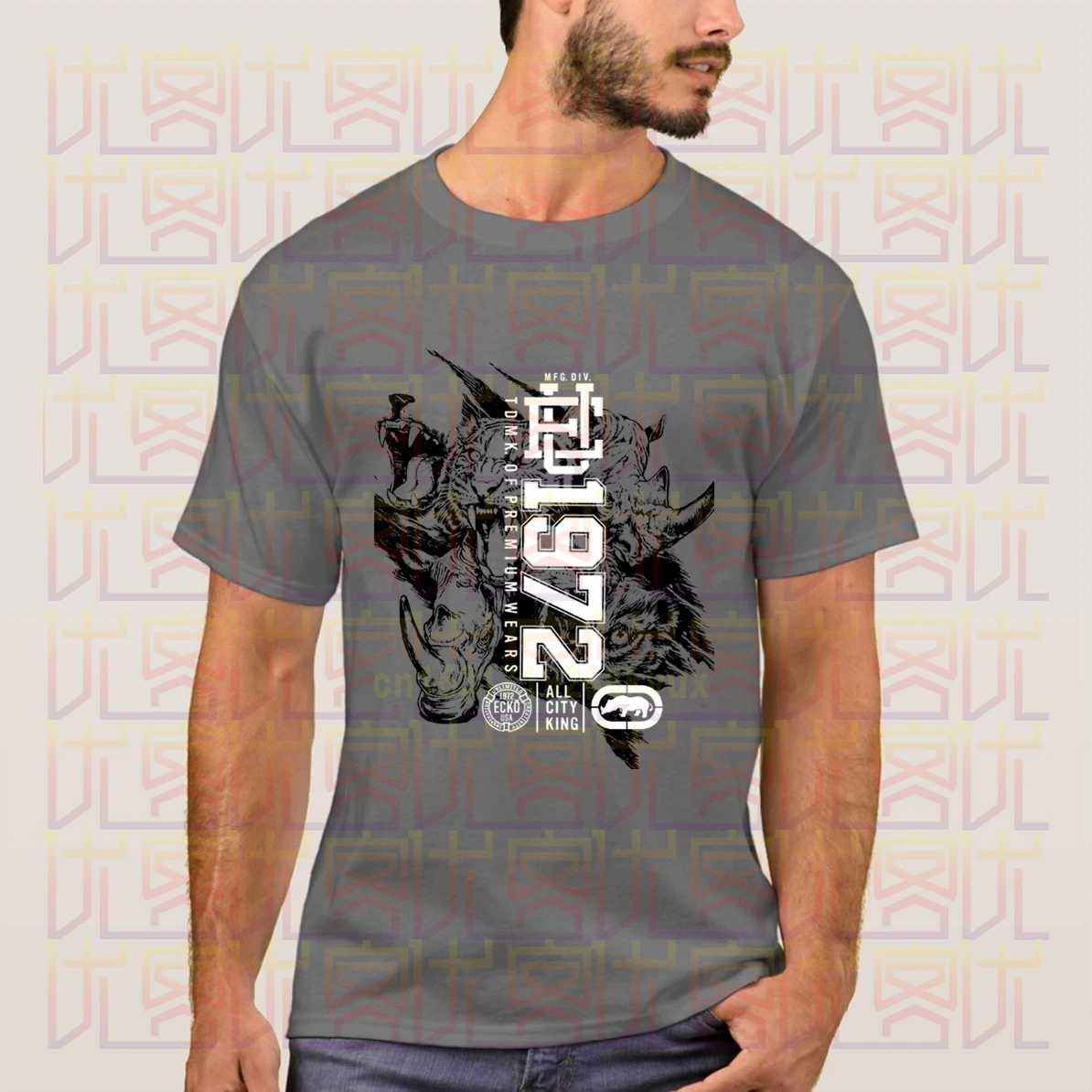 Ecko unltd Camiseta de calle tigre para camiseta de manga corta Popular, Tops, Unisex increíble, novedad de Verano de 2020|Camisetas| - AliExpress