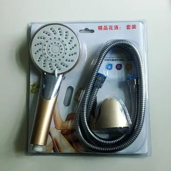 

Gold-Tone Shower Set Shower Head Tyrant Gold Blister Packaging Cyclone Shower 3pcs Set-