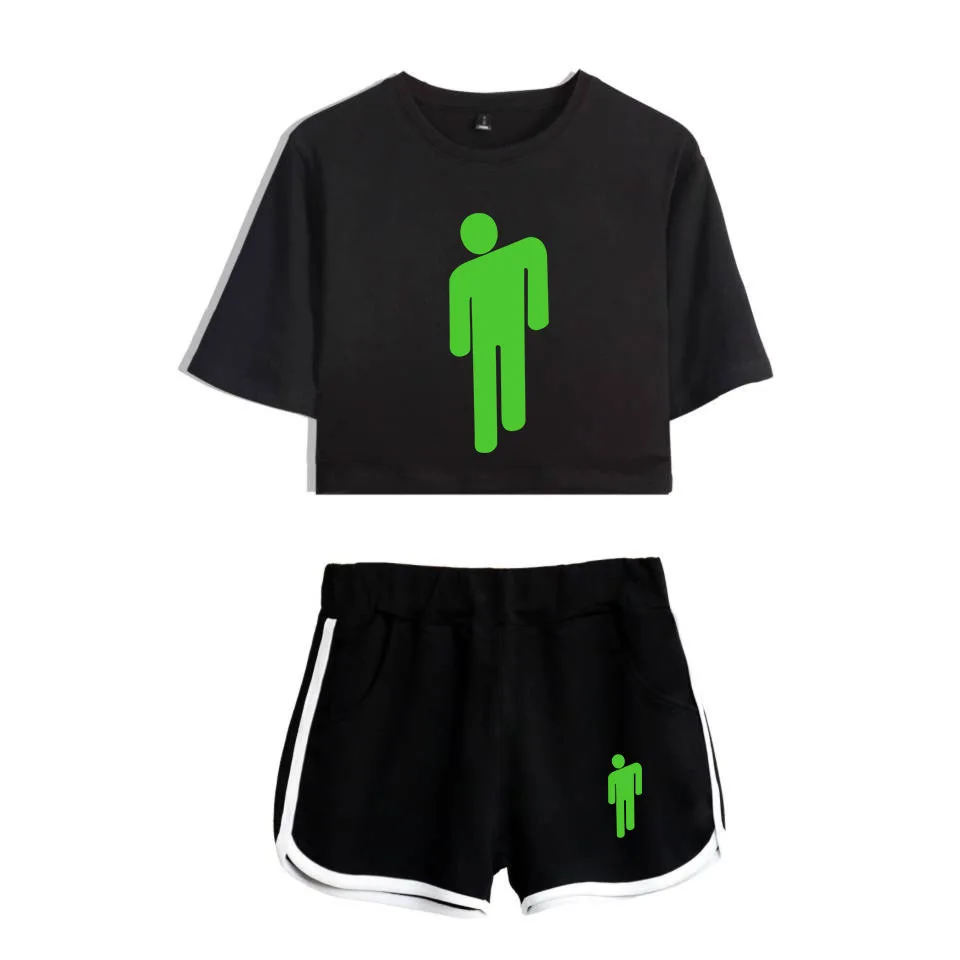 Billie Eilish Celana Pendek Mini Set 