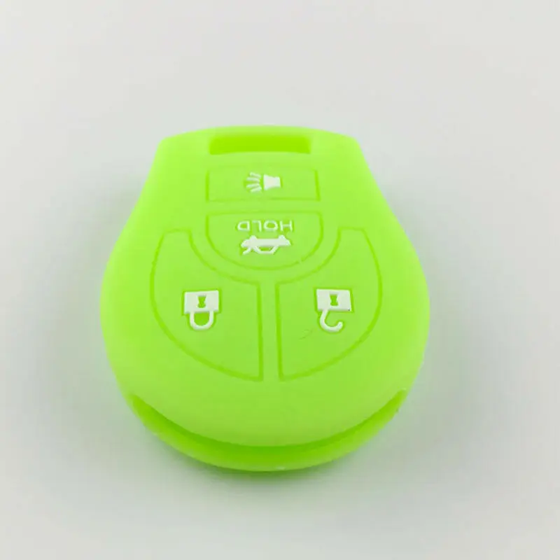 Силиконовый чехол с дистанционным держателем для ключей Nissan 4 кнопки |