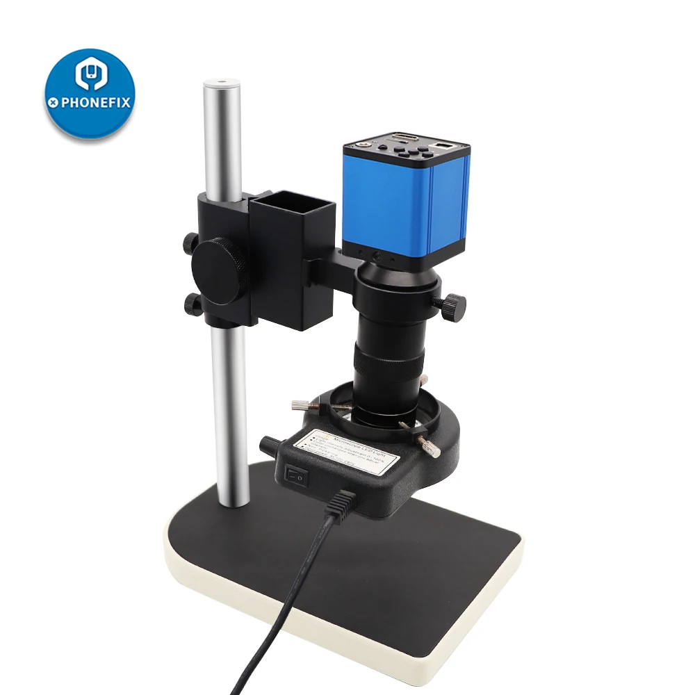digital suporte pequeno microscópio conjunto 180x c-montagem
