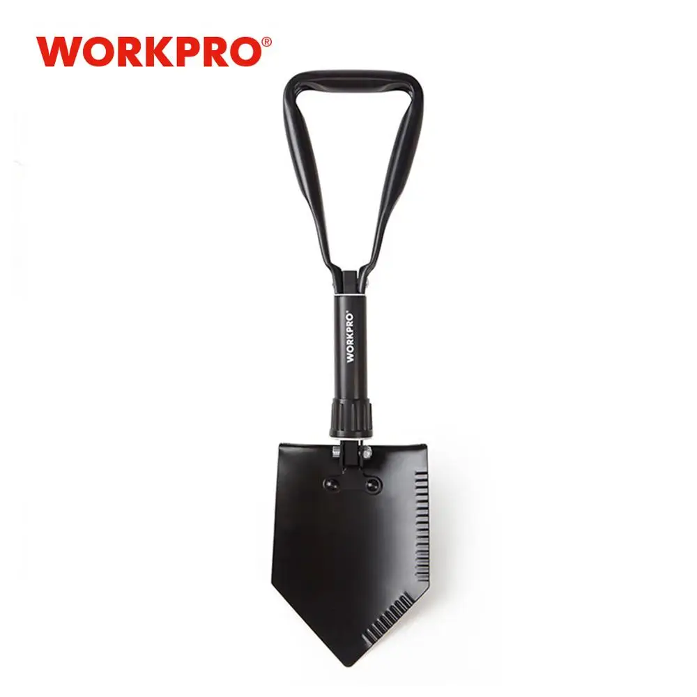 Najtaniej WORKPRO Military Shovel Tactical łopata składana Outdoor Camping Spade Survival narzędzia do obsługi awaryjnej