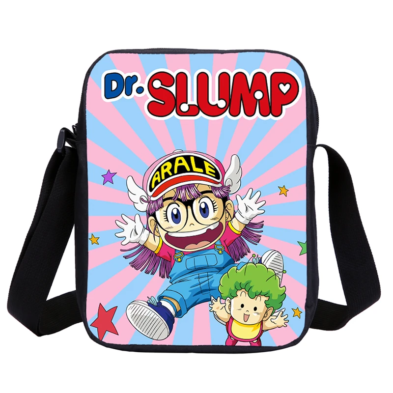 Милая детская школьная сумка Dr. Slump Arale, сумка через плечо для детского сада, Детский кошелек через плечо, дорожная сумка для девочек - Цвет: Лаванда