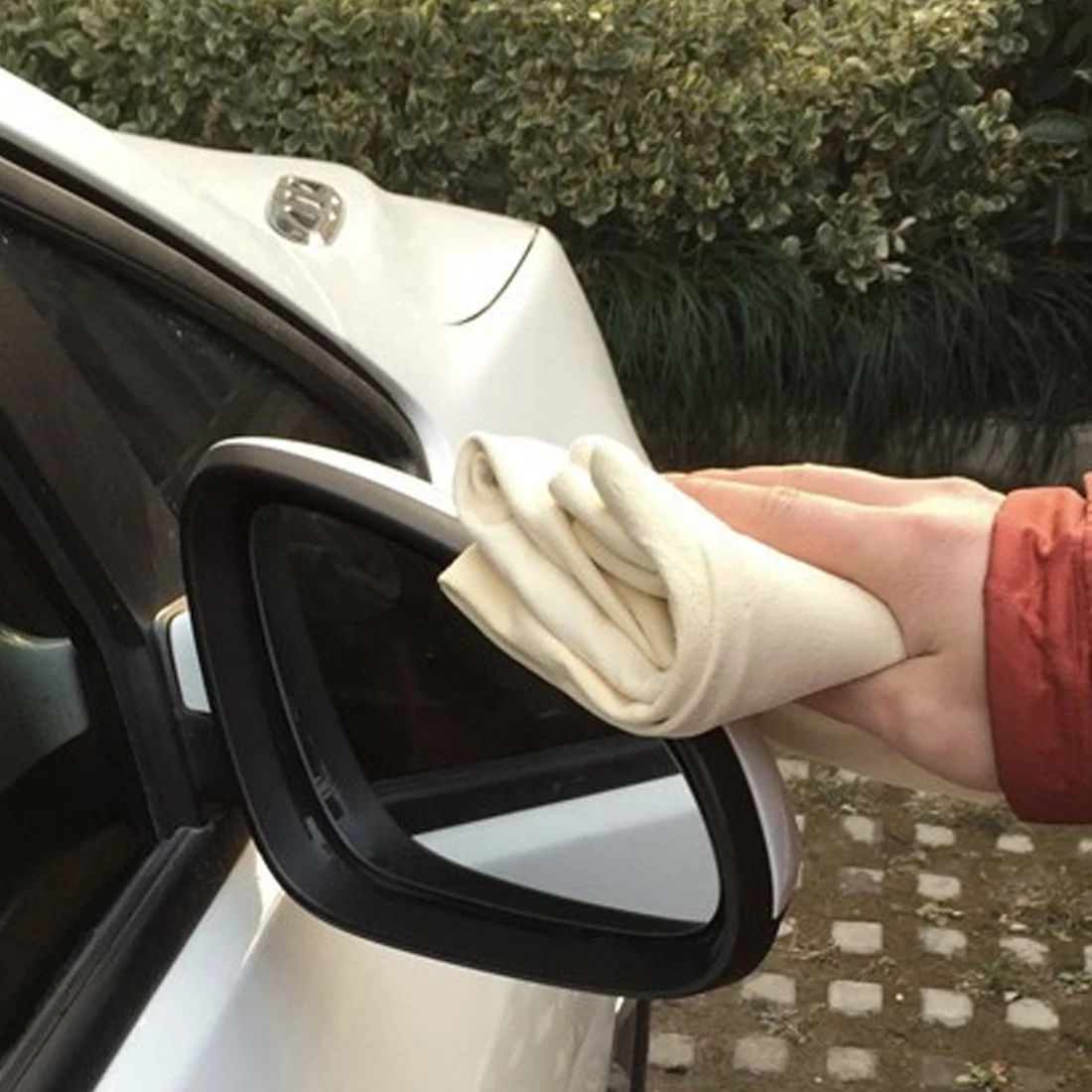 

Auto Care Car Cleaning Cloth Natural Chamois Leather Quick Dry Towel Auto Care Cleaner Car Wash Towel Water Absorb Leather Cloth