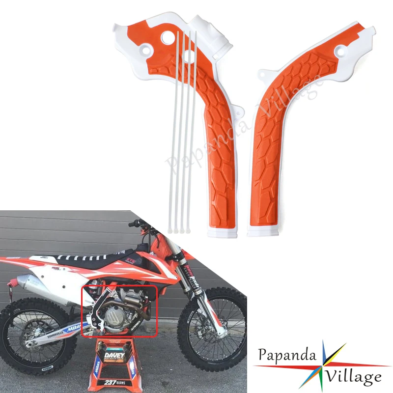 Пластиковая защита для рамы мотоцикла защитная крышка SX125 250 SXF250 350 450 TE125 FC FE 2016-2018 |