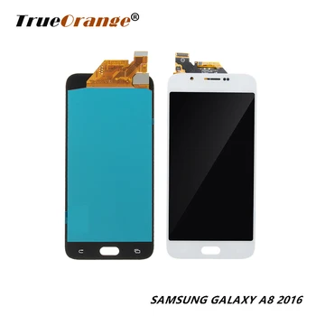 

For Samsung Galaxy A8 2016 LCD A8100 A810 A810DS Touch Screen Digitizer Assembly With Frame Repacement Mobile Accessories
