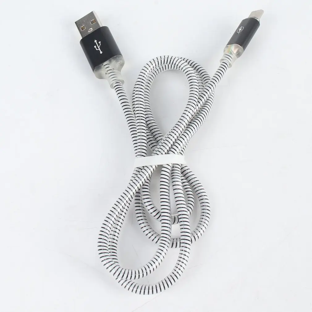 Usb type-C кабель для зарядки и передачи данных цветной светильник зарядное устройство для телефона зарядный шнур аксессуары для быстрой передачи телефона
