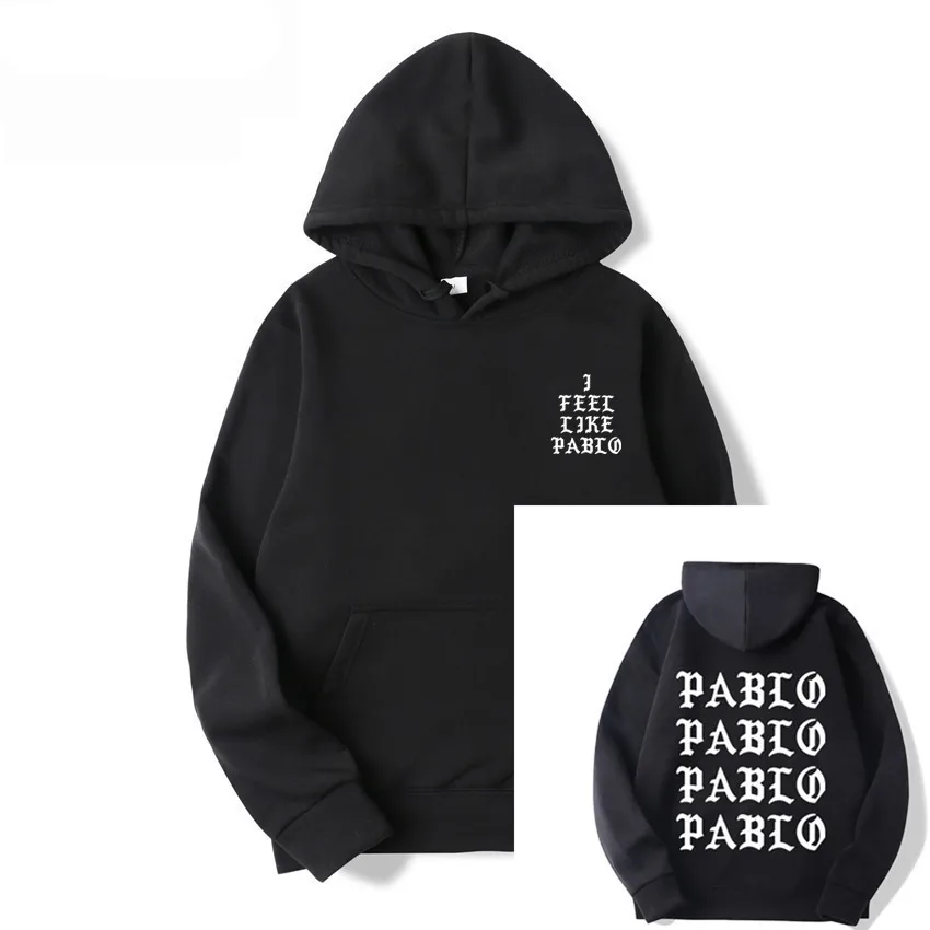 I Feel Like Paul Pablo Kanye West мужские толстовки с капюшоном в стиле хип-хоп уличная