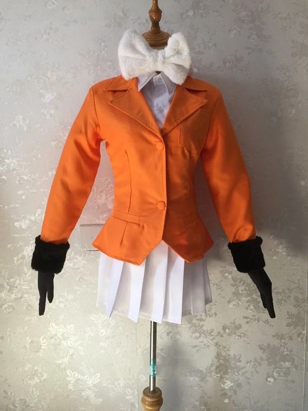 Kemono Friends, аниме, Серебряная лиса, песец, униформа для косплея, костюм на Хэллоуин, пасхальные вечерние наряды, на заказ