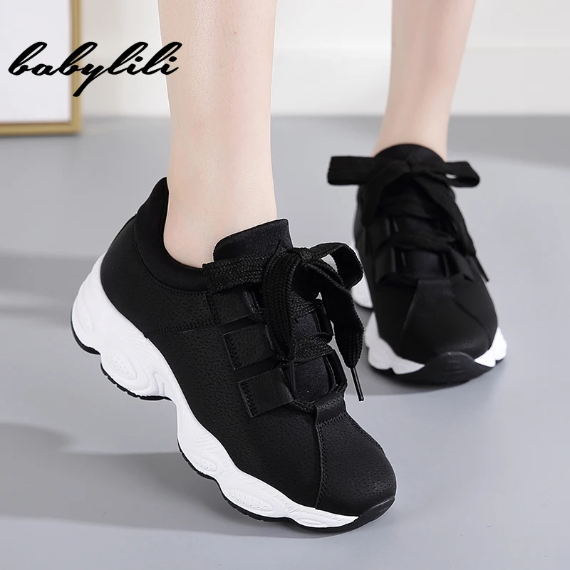 Кроссовки женские летние вулканизированные туфли 2019 модные кроссовки Basket Femme Dad