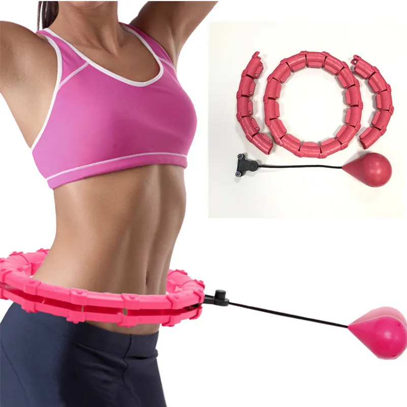 Adjustable Sport Hoops Abdominal Thin Waist Exercise Detachable Massage Hoops Fitness Equipment Gym Home Training Weight Loss