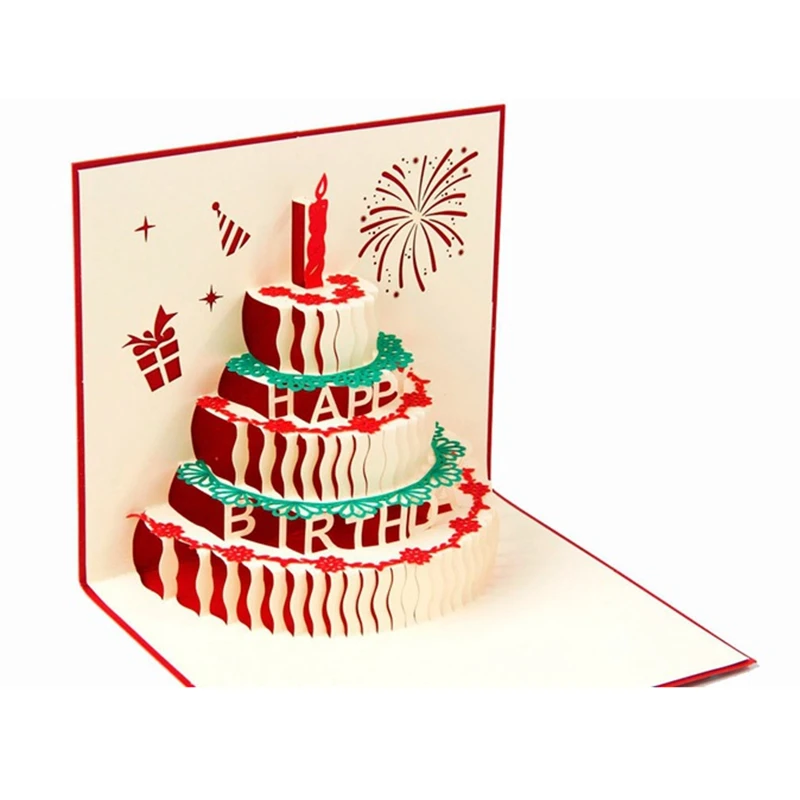 3d Carte De Voeux Gateau Carte De Voeux Trois Etage Gateau Papier 3d Stereoscopique Rouge Anniversaire Heureux Belle Aliexpress 3d Carte De Voeux Gateau Carte De Voeux Trois Etage Gateau Papier 3d Stereoscopique Rouge Anniversaire Heureux Belle Aliexpress
