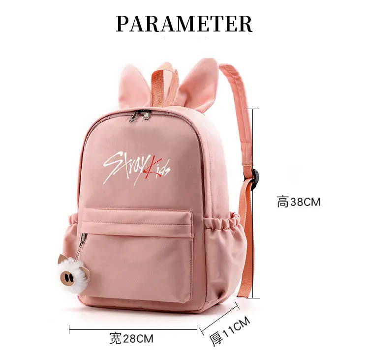 Stray Kids Backpacks Super Cute Rabbit Ears Collection