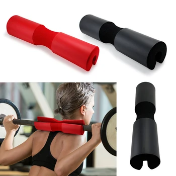 

1PC Foam Padded Barbell Cover For Gym Weight Lifting Squat Shoulder Back Support Black Red Gym Fitness Gimnasio Accessories