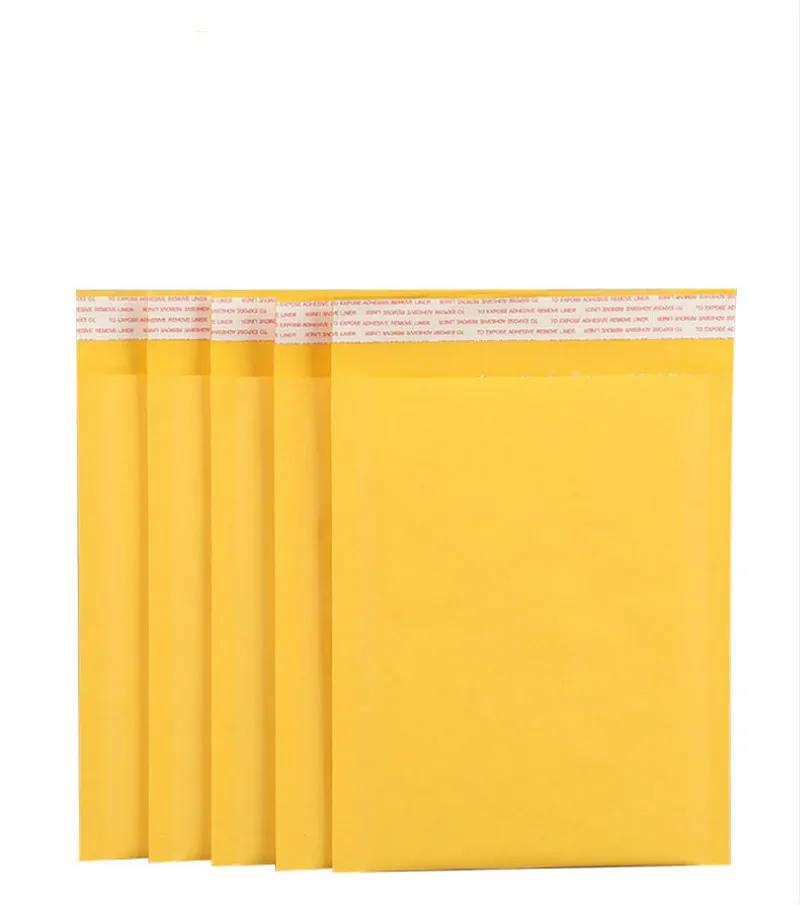 50pcs/lot 11X15cm Paper Envelopes Bags Mailers Padded Envelope With Mailing Bag Business Supplies Christmas Package Gift Holders