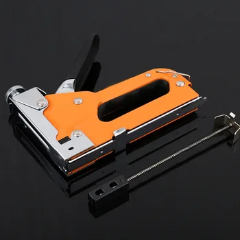 

3 in 1 Door/T/U Type Heavy Duty Manual Nail Stapler Wood Hand Door Framing Finish Furniture Stapler LAD-sale
