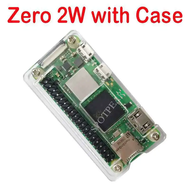 Placa de Desenvolvimento Raspberry pi Zero w com Estojo Raspberry pi Zero w