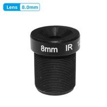 1080P 8 мм 45 градусов объектив камеры видеонаблюдения HD 2,0 мегапиксельная M12 объектив 1/2. " диафрагма формата изображения F2.0 для HD ip-камеры безопасности