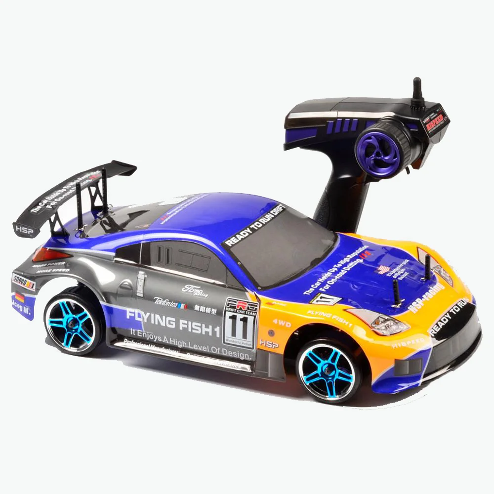

HSP Rc Car 1:10 4wd On Road Rc Drift Car 94123TOP 80KM / H Electric Brushless Lipo High Speed Love Remote Control Car
